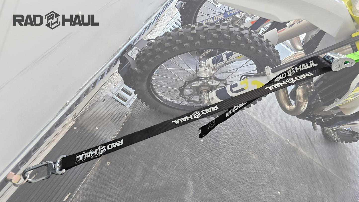 Rad Haul Swivel-Hook Soft-Loop Moto Tie Downs